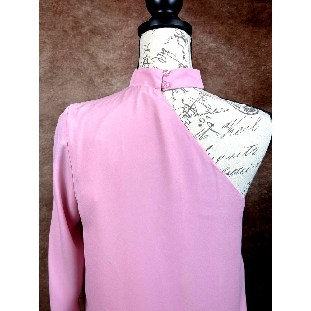 Three Eighty Two Ally One Shoulder Slit Sleeve Ch… - image 15